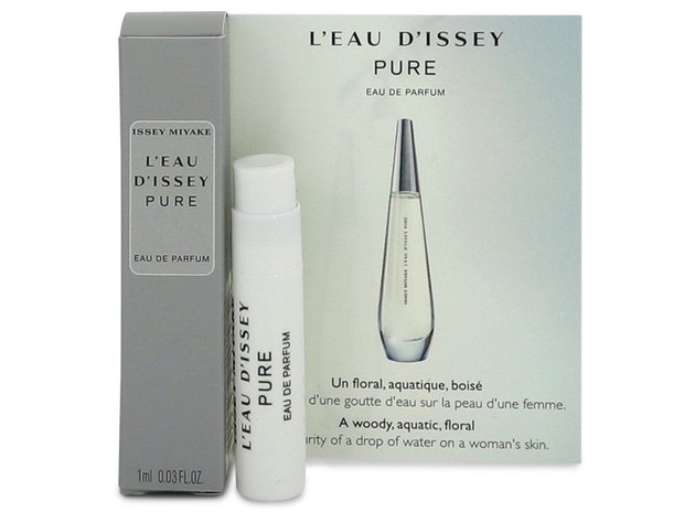 L'eau D'issey Pure by Issey Miyake Vial (sample) EDP .03 oz