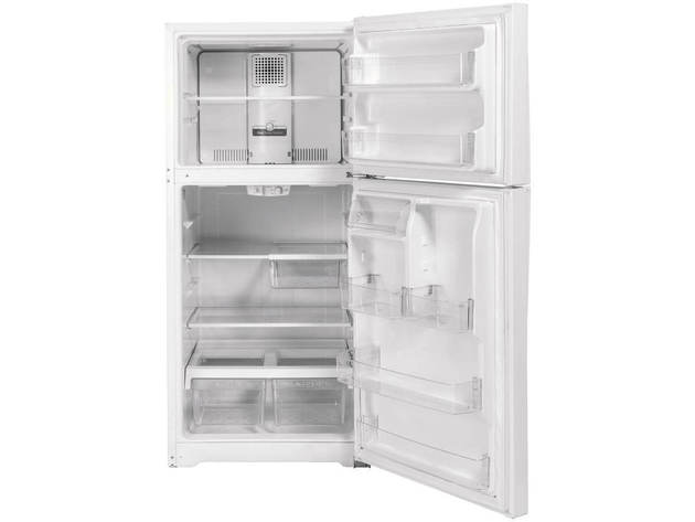 GE GTS19KGNRWW 19.2 cu. ft. Top Freezer Refrigerator in White