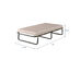 Costway Folding Bed w/Memory Foam Mattress Metal Guest Sleeper Wood Slats