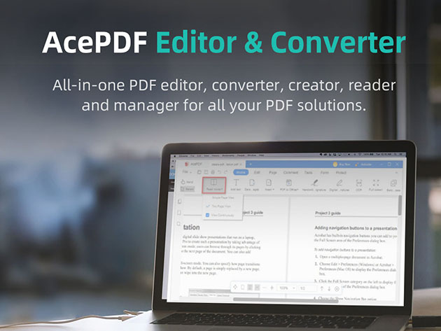 AcePDF Editor & Converter: Lifetime License