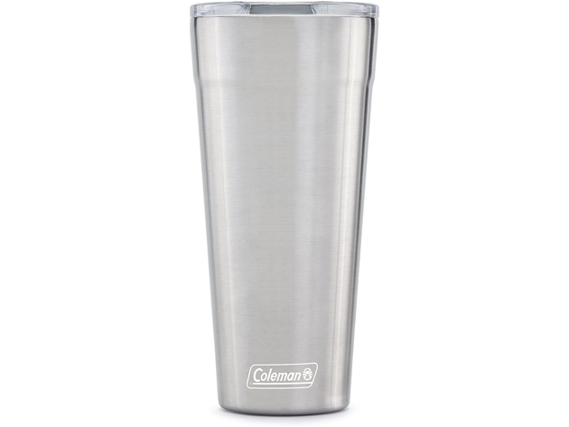 Coleman 2050277 Brew Insulated Stainless Steel Tumbler, 30 oz, Stainless Steel - Silver