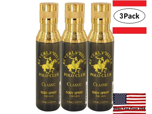 Polo club classic body spray sale