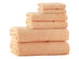 Timaru Turkish Towels 6-Piece Set (Salmon)