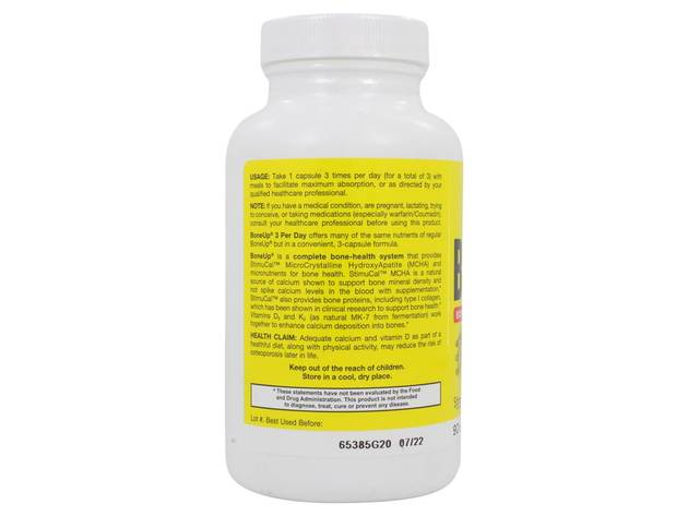 Jarrow Formulas - Bone-Up Three Per Day - 90 Capsules