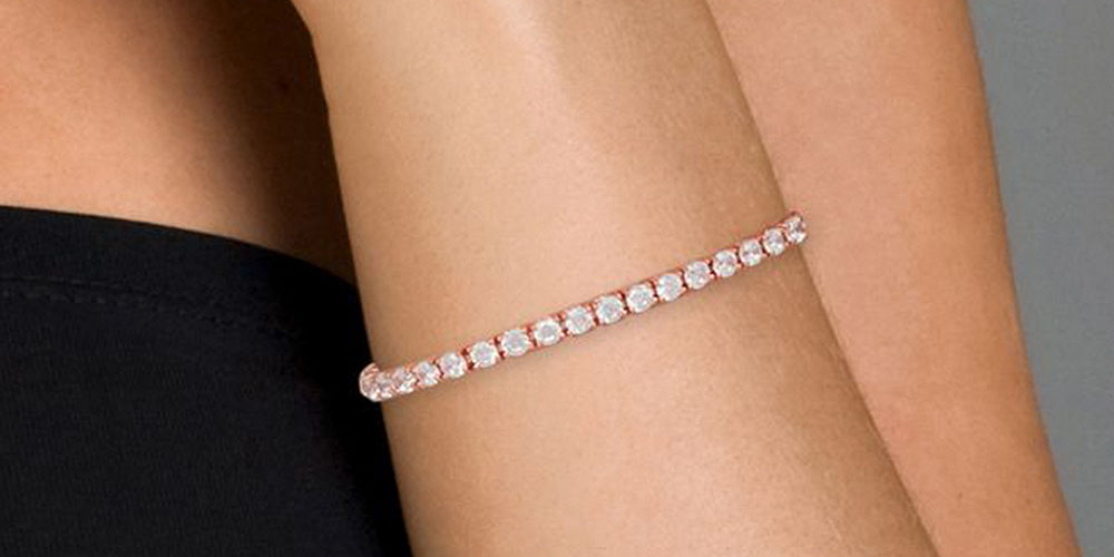 10 Carat Vivid Flawless 4mm Tennis Bracelet