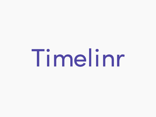 Timelinr Personal Plan lifetime subscription [1 User]