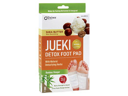 Jueki Detox Foot Pads (Shea Butter/8-Pack)