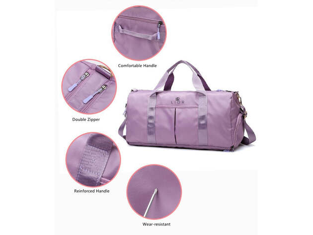 Lior WaterProof Gym Bag Navy Blue