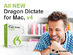 Dragon Dictate for Mac 4: World's #1 Speech Recognition Software (German Version)