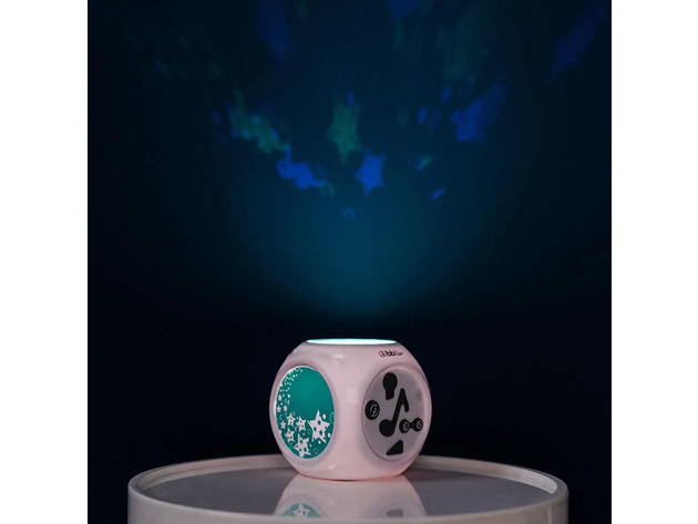 bbluv B0137 Kube Sound Activated Musical Nightlight with Projection