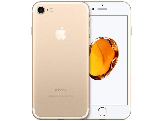 Apple iPhone 7 Unlocked Gold/128GB/Grade A+ (Refurbished)