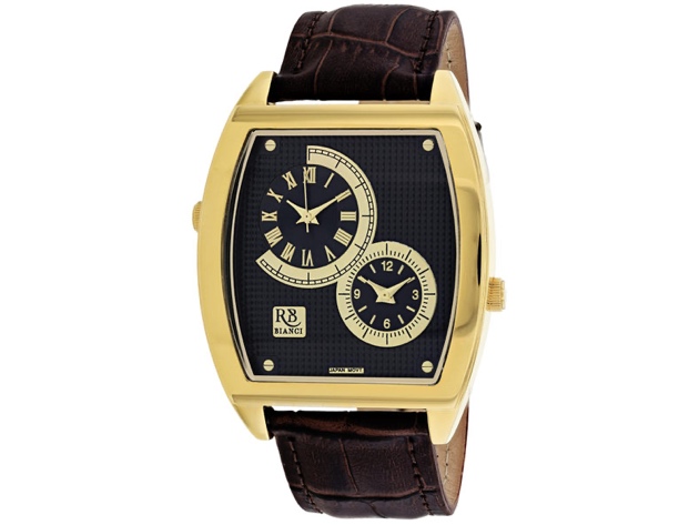 Roberto Bianci Men's Benzo Black Dial Watch - RB0743