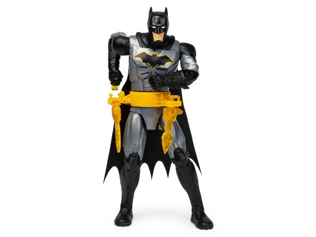 Batman Rapid Change Utility Belt Batman Deluxe 12 Inches Action Figure with Lights and Sounds (New Open Box)