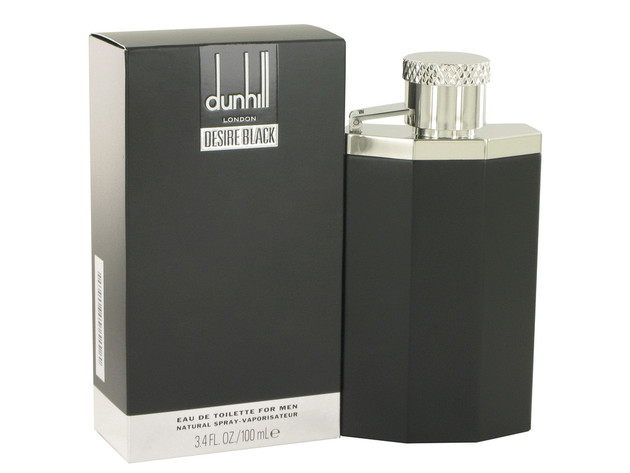 3 Pack Desire Black London by Alfred Dunhill Eau De Toilette Spray 3.4 oz for Men