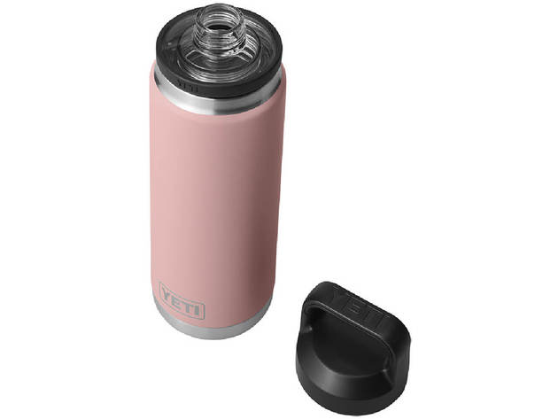 Yeti 21071500930 Rambler 26 oz. Bottle with Chug Cap - Sandstone Pink ...