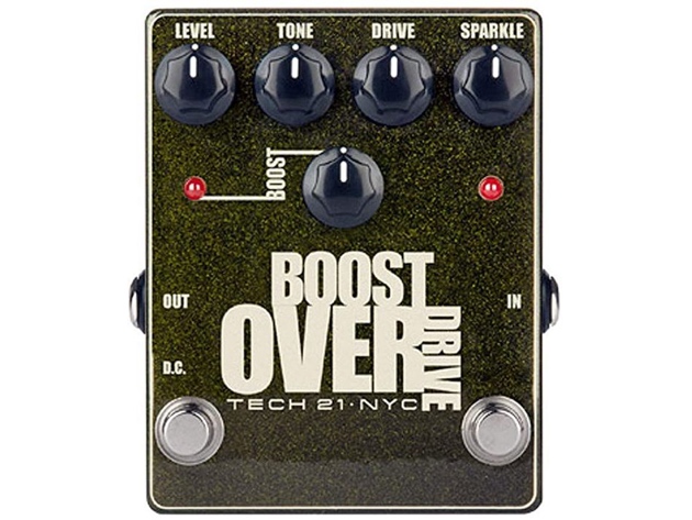 Tech21 All Analog Circuitry Boost Overdrive High-Impedance Input Effects Pedal (Used, Damaged Retail Box)