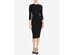 Rachel Roy Women's Back-Cutout Sweater Dress Black Size Large
