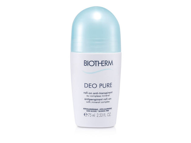 Biotherm by BIOTHERM Deo Pure Antiperspirant Roll-On ( Alcohol Free )--75ml/2.53oz for WOMEN ---(Package Of 6)