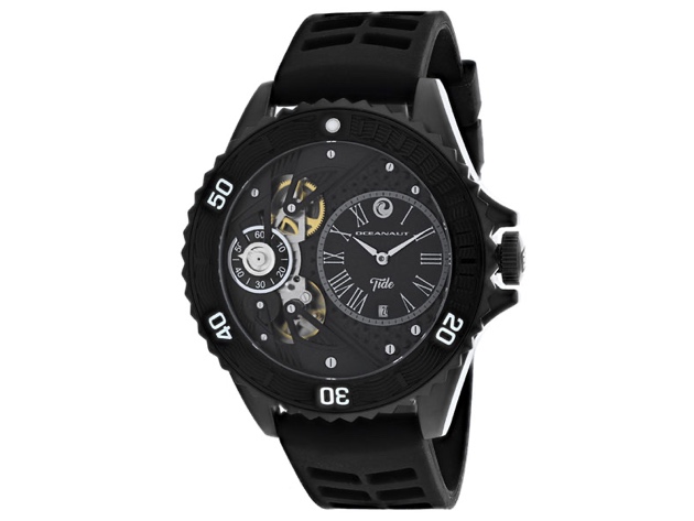 Oceanaut Men's Tide Black Dial Watch OC0991