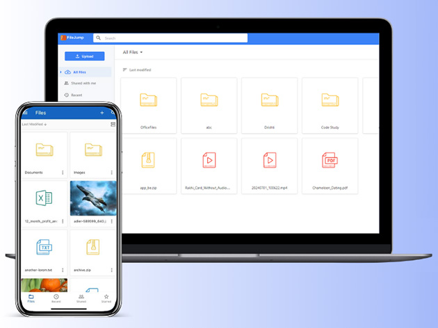 FileJump 2TB Cloud Storage: Lifetime Subscription