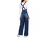 Dollhouse Women's Juniors' Sleeveless V-Neck Denim Jumpsuit Blue Size 7