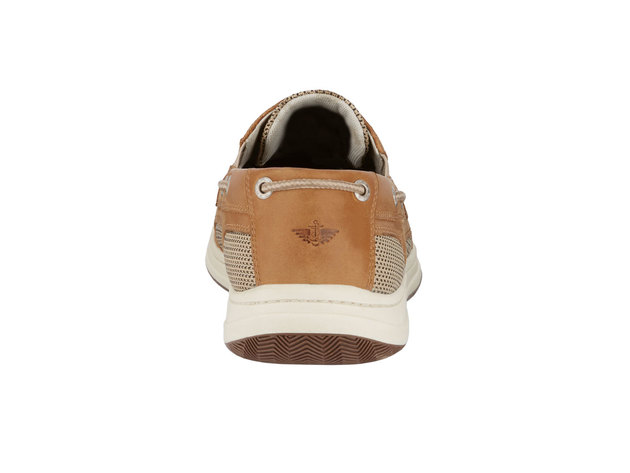 Dockers Mens Beacon Leather Casual Classic Boat Shoe with NeverWet - 9.5 W Tan