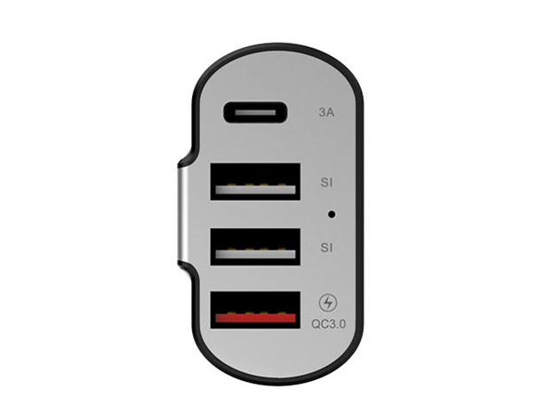 Urge Basics 4-Port USB-C Car Charger