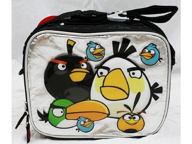 Lunch Box - Angry Birds - Insulated - Black