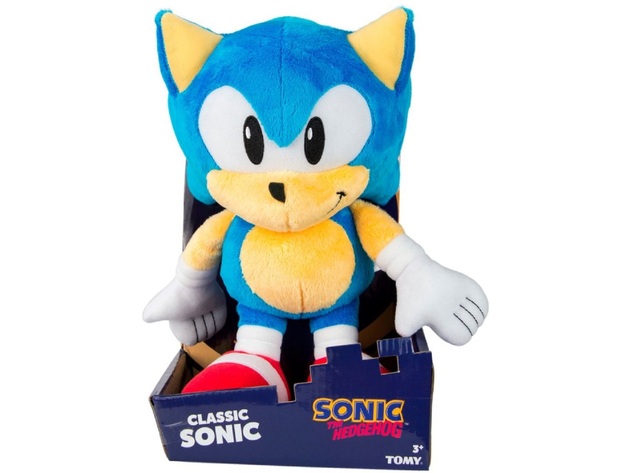 Classic Sonic Plush Toy - Sonic the Hedgehog - 12 Inch