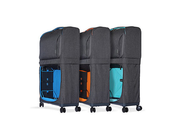 expandable suitcase