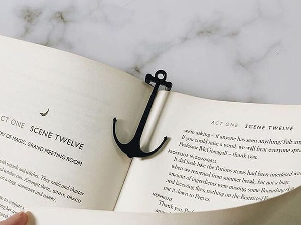 Page Anchor: Anchor Bookmark (Obsidian Black) | Entrepreneur Store