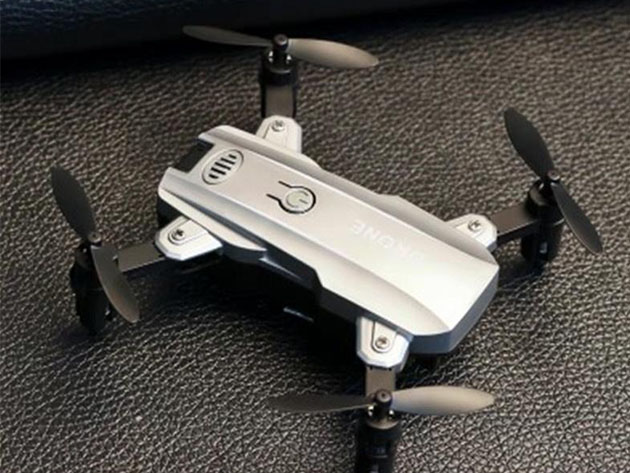 M9 Mini Foldable Drone (Silver)