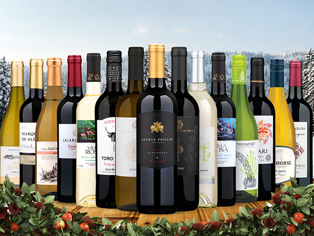 Wine Insiders: 15 Bottles of Mixed Wines for Only $85