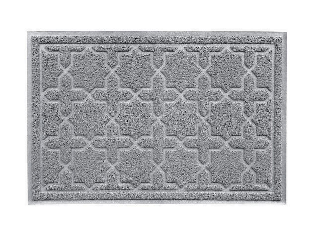 Low Profile, Non-Slip, & Anti-Stain, This Entry Mat is Perfect for Trapping Excess Water, Dirt, Sand, Litter, Snow, and Debris