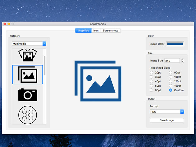AppGraphics App Icon & Screenshot Generator for macOS