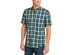 Club Room Men's Plaid Short-Sleeve Shirt Green Size Medium