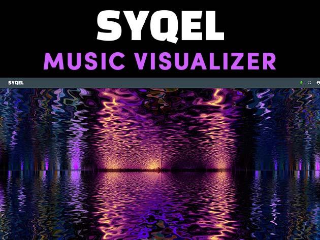 SYQEL AI Powered Music Visualizer: Lifetime Subscription (Lite Plan)