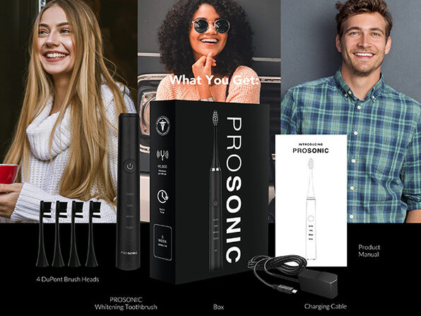 prosonic ultra whitening sonic toothbrush