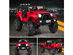 Costway 12V Kids Ride On Truck Car w/Bluetooth Remote Control MP3 Music LED Lights Red - Red