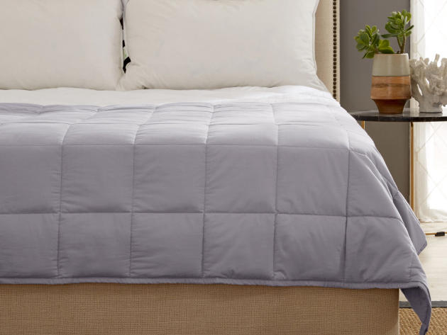 Kathy Ireland Weighted Blanket (Silver)