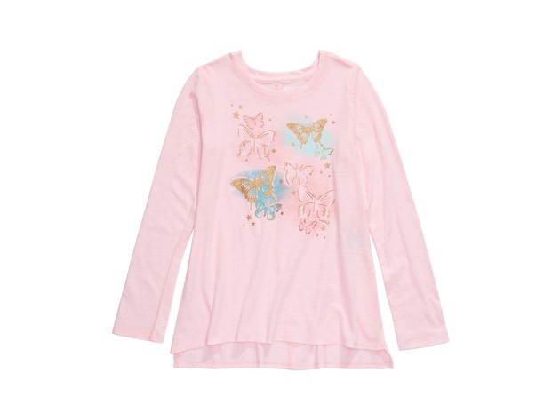 Epic Threads Big Girls Butterfly T-Shirt Pink Size Extra Large