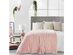 Classic Textured Fleece Blanket Blush Twin