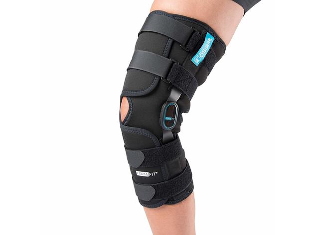 Ossur Form Fit Knee Range Of Motion Short Wrap, X-Large: 23.5 Inches-26.5 Inches, Black