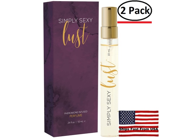 2 Pack Simply Sexy Lust Pheromone Infused Perfume 34 Oz Stacksocial