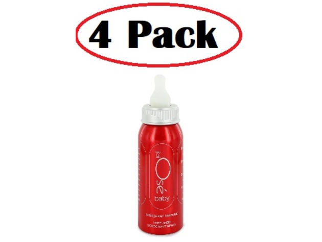 4 Pack of Jai Ose Baby by Guy Laroche Deodorant Spray 5 oz