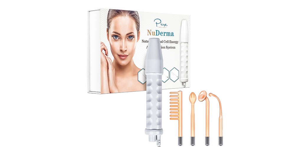 NuDerma Skin Therapy Wand 5-Piece Set