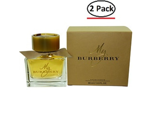 MY BURBERRY by Burberry EAU DE PARFUM SPRAY 3 OZ for WOMEN ---(Package Of 2)