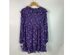 Free People Women's  These Dreams Long Sleeve Minidress Purple Size Extra Small