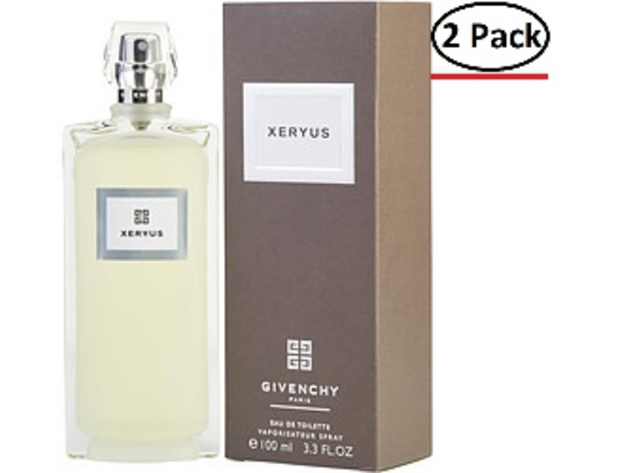 XERYUS by Givenchy EDT SPRAY 3.3 OZ (NEW PACKAGING) for MEN ---(Package Of 2)