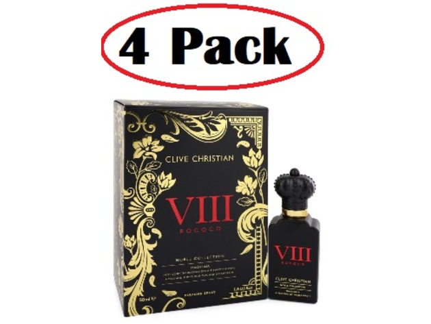 4 Pack of Clive Christian VIII Rococo Magnolia by Clive Christian Perfume  Spray 1.6 oz